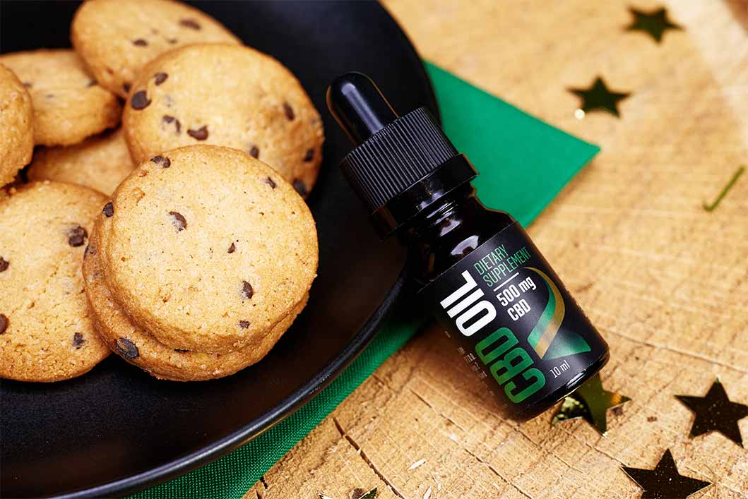 CBD chocolate chip cookie