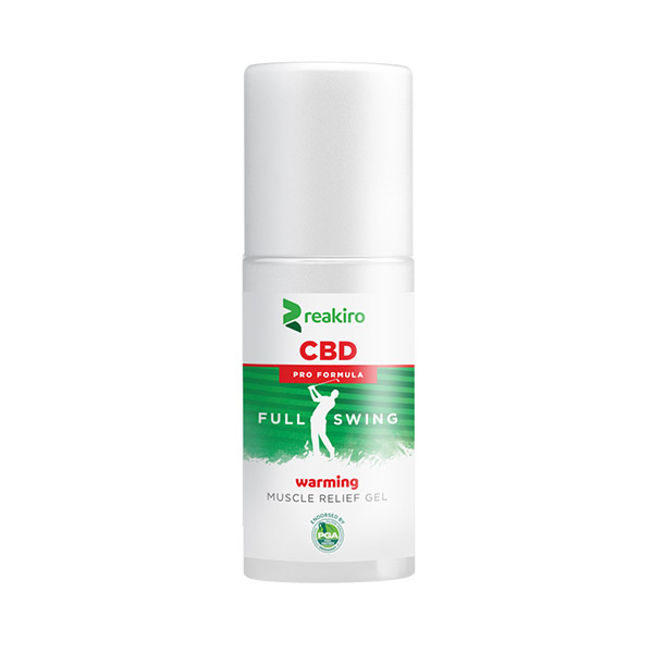 CBD Golf Pro Formula Muscle Relief Gel Warming