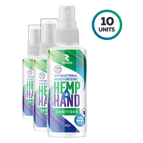 Hemp Hand Sanitizer 10 units