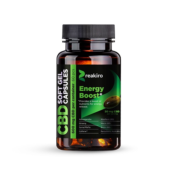 Energy Boost CBD Capsules